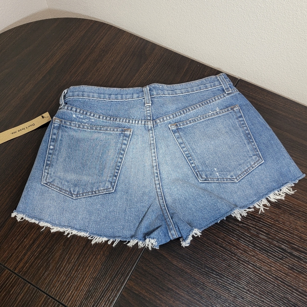 NWT Reformation Dixie jean shorts medium button fly - Picture 3 of 7